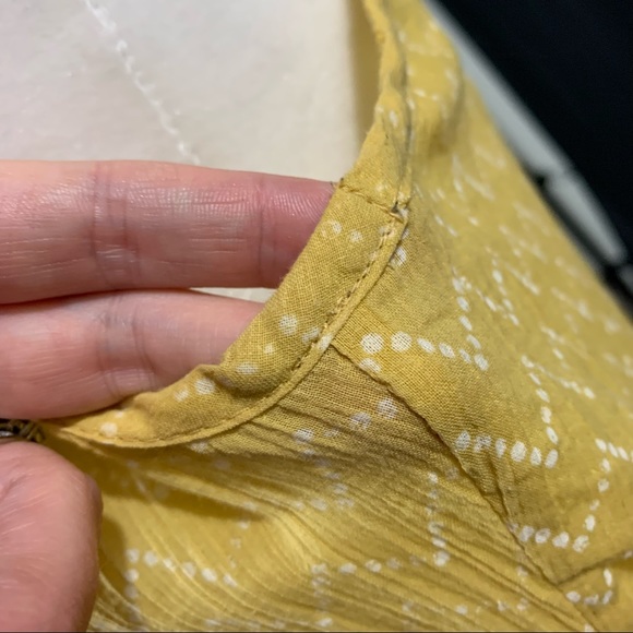 Eddie Baur | Yellow & White Tank Top | Sz S - Picture 12 of 14